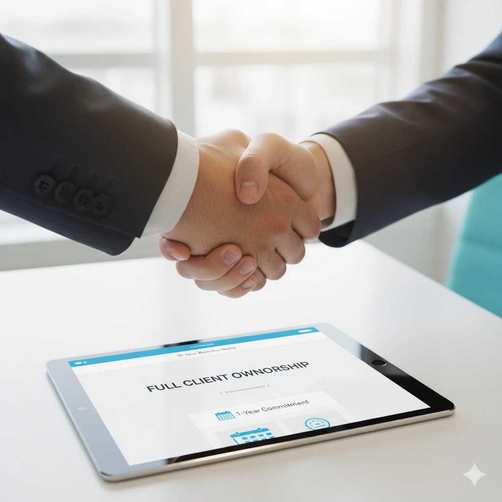 Example of Microsite from Microsite Partner 1